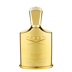 A Millesime Imperial 100ml bottle of Creed signature perfume on a white background.