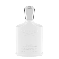 A bottle of Creed Silver Mountain Water 100ml on a white background.