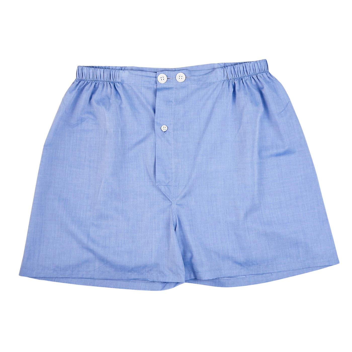 Derek Rose Batiste Blue Amalfi Cotton Short Pyjamas Shorts
