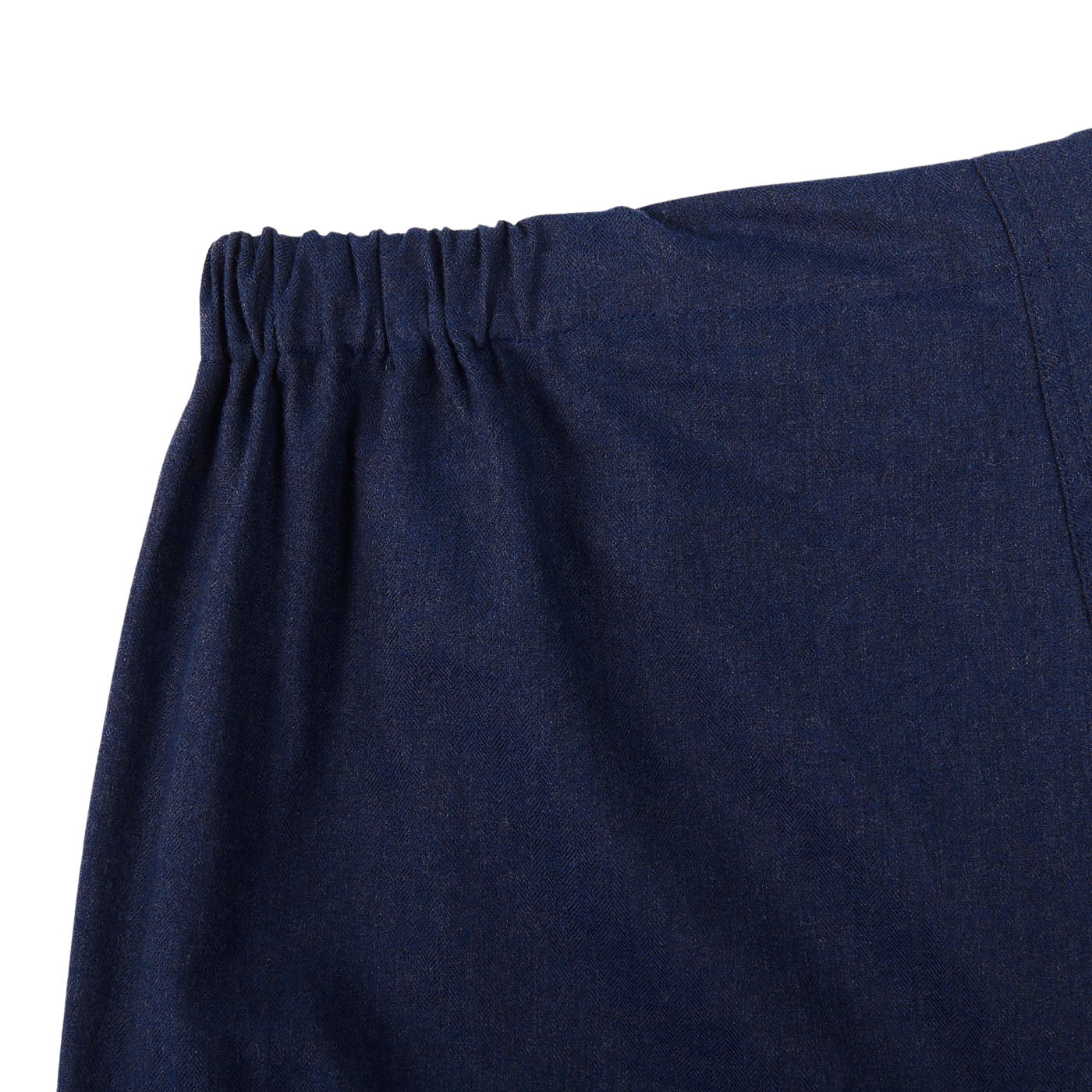 Derek Rose Blue Piped Cotton Classic Fit Pyjamas Pocket 1