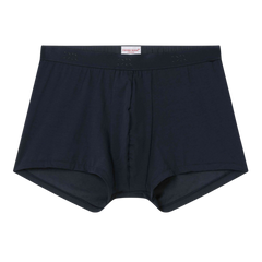 Derek Rose Navy Pima Cotton Stretch Boxer Briefs Feature