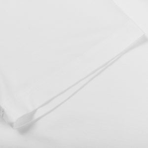Derek Rose White Micro Modal Stretch T-shirt Cuff