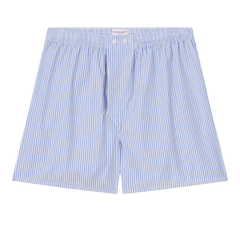 Derek Rose White Striped Cotton Classic Fit Boxers Feature