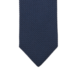 Drake's Blue Lined Large Knot Grenadine Tie Tip