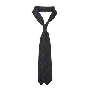 Dreaming of Monday Black Watch Tartan 7-Fold Wool Tie Feature