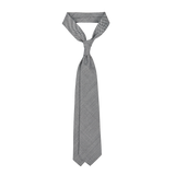 Dreaming of Monday Blue Houndstooth 7-Fold High Twist Wool Tie Feature