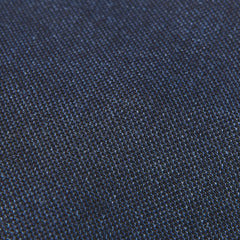 Dreaming of Monday Dark Blue 7-Fold High Twist Wool Tie Fabric