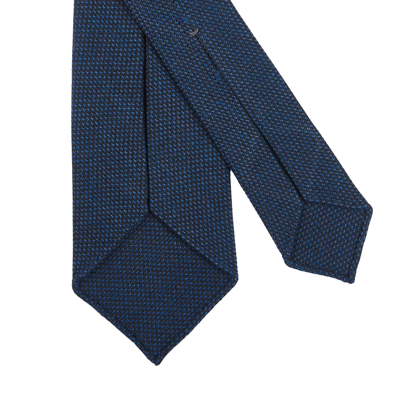 Dreaming of Monday Navy Melange 7-Fold Vintage Cotton Linen Tie Back