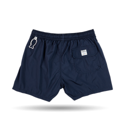 Fedeli Navy Madeira Microfiber Swim Shorts Back