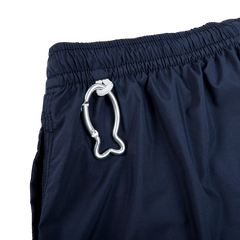 Fedeli Navy Madeira Microfiber Swim Shorts Edge