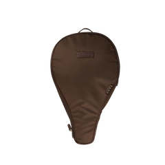 Felisi Dark Brown Nylon Leather Padel Bag Feature