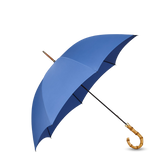 Fox Umbrellas Azur Blue Light Whangee Handle Umbrella Feature