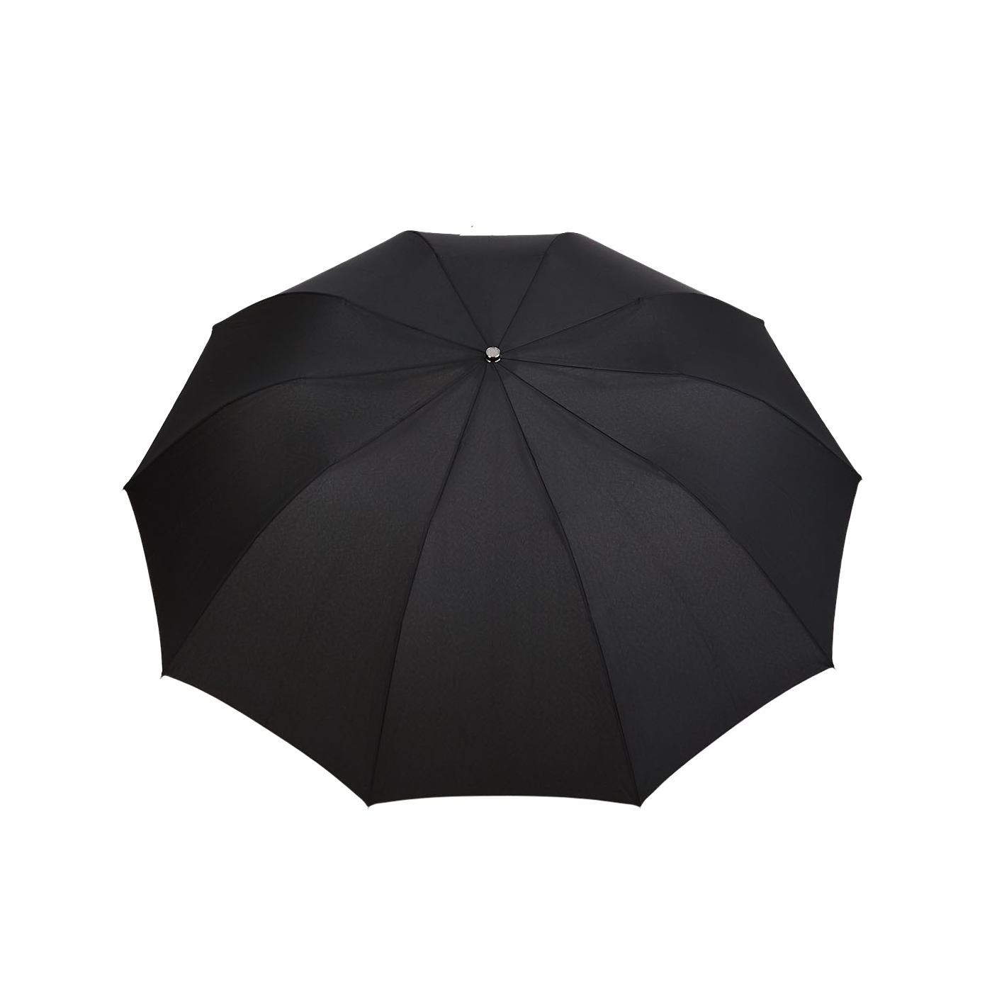 Fox Umbrellas Black Telescopic Dark Maple Handle Umbrella Top