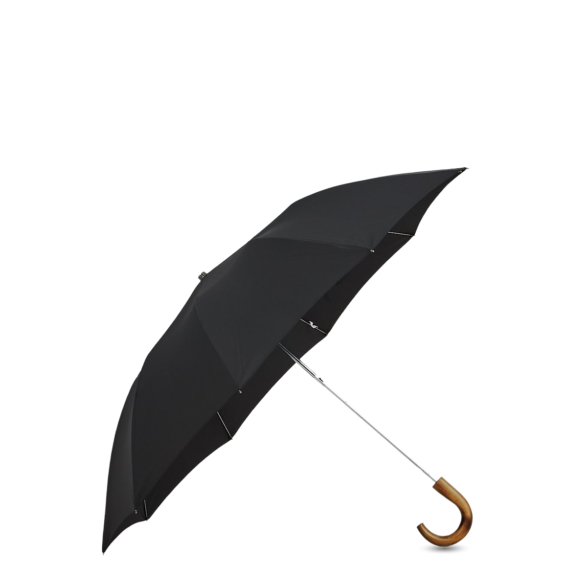 Fox Umbrellas Black Telescopic Maple Handle Umbrella Feature