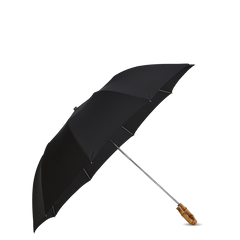 Fox Umbrellas Black Telescopic Whangee Handle Umbrella Feature1