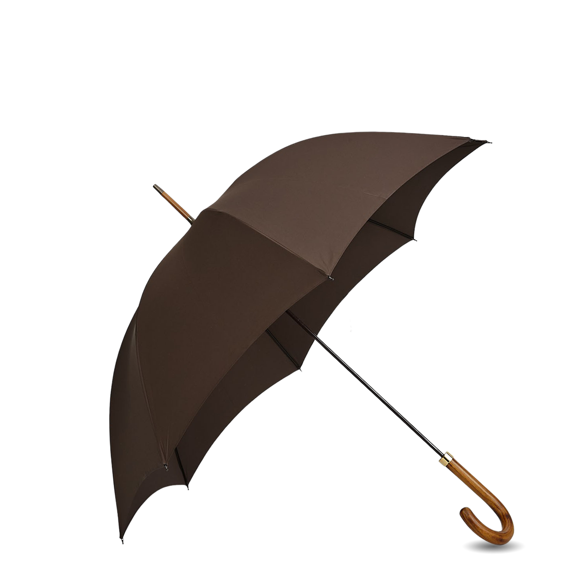 Fox Umbrellas Brown Light Hardwood Handle Umbrella Feature