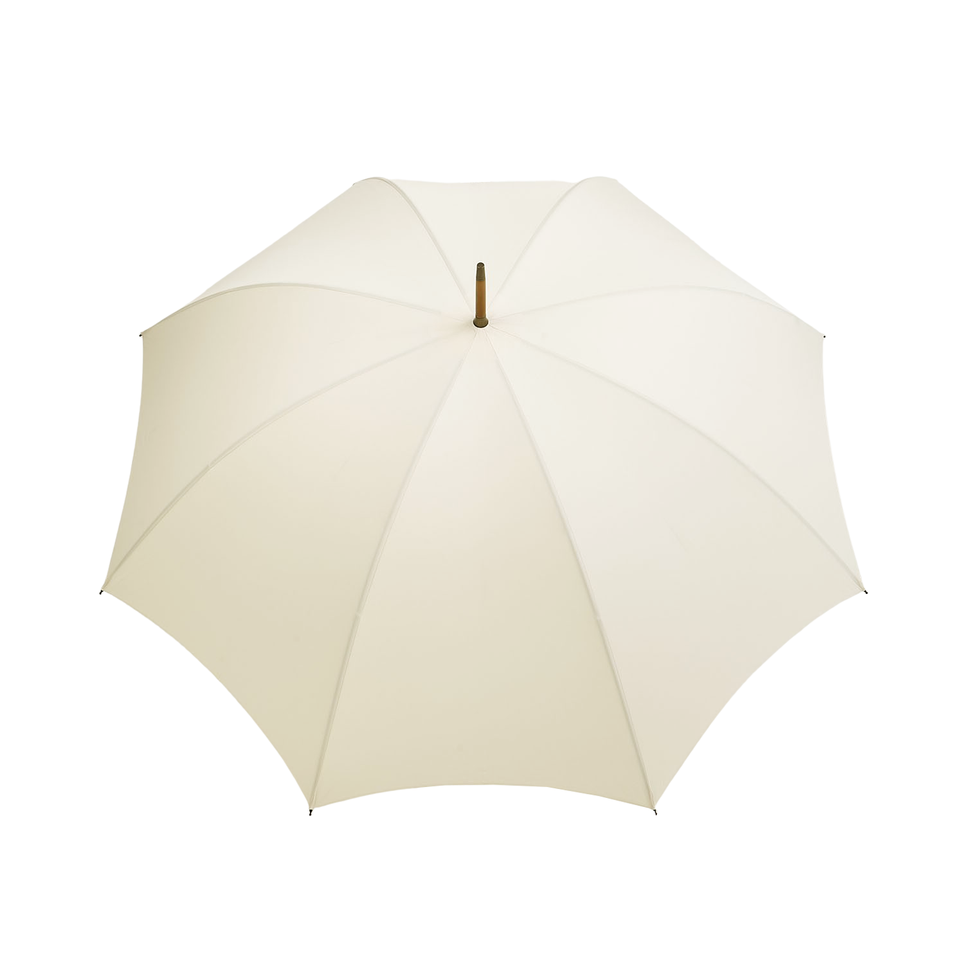 Fox Umbrellas Cream Light Hardwood Handle Umbrella Top