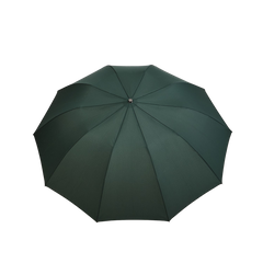 Fox Umbrellas Green Telescopic Maple Handle Umbrella Top