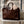 Frank Clegg Chocolate Single Gusset Zip-Top Briefcase Model