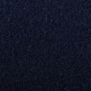 Gloverall Navy Blue Wool Monty Duffel Coat Fabric