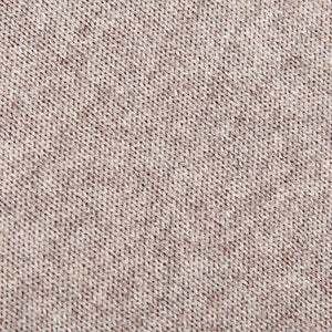 Gran Sasso Beige Extra Fine Merino Roll Neck Fabric