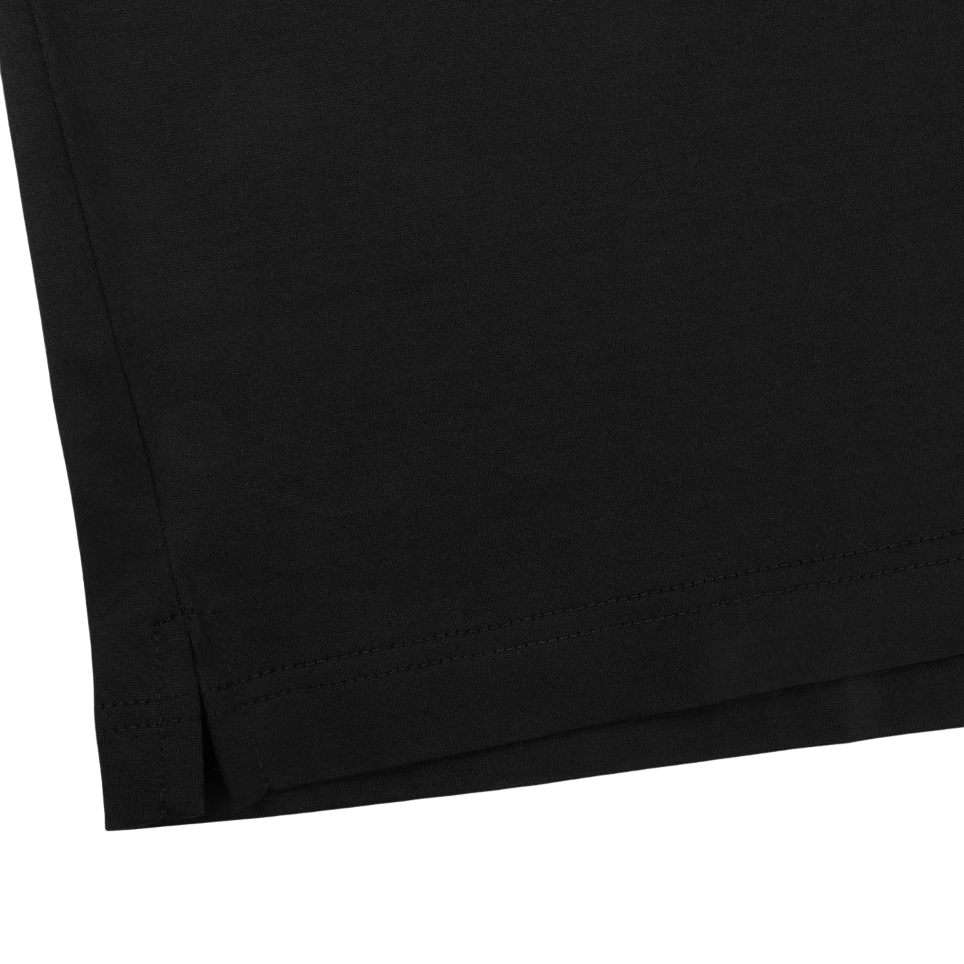 Gran Sasso Black Cotton Filo Scozia Polo Shirt Edge