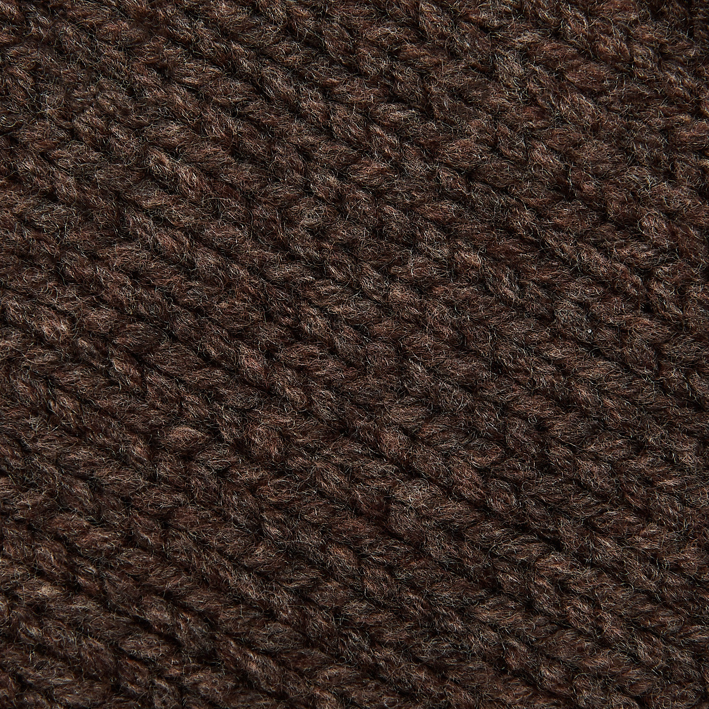 Gran Sasso Brown Wool Alpaca Shawl Collar Cardigan Fabric