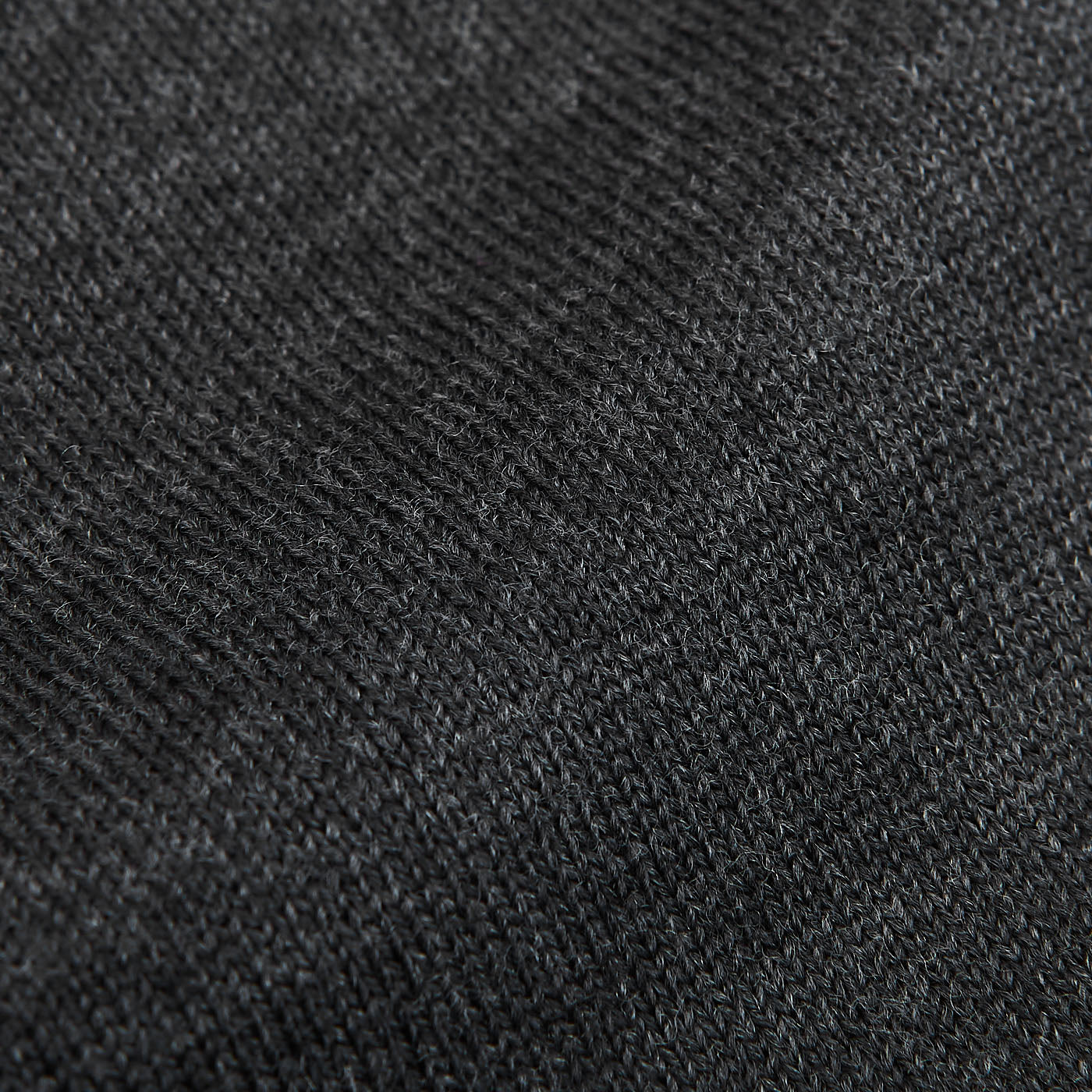 Gran Sasso Grey Extra Fine Merino Wool Polo Shirt Fabric