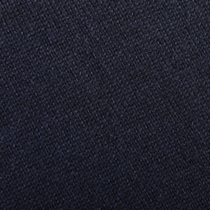 Gran Sasso Navy Extra Fine Merino Wool Vest Fabric