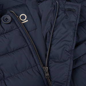Herno Navy Legend Technical Padded Jacket Open