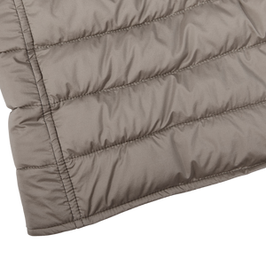 Herno Taupe Grey Legend Technical Down Jacket Edge
