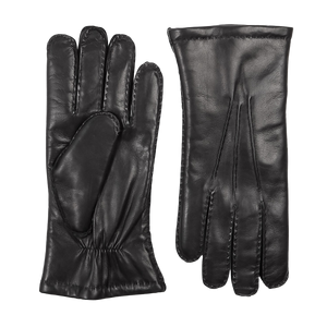 Hestra Black Hairsheep Lambskin Lined Gloves Feature