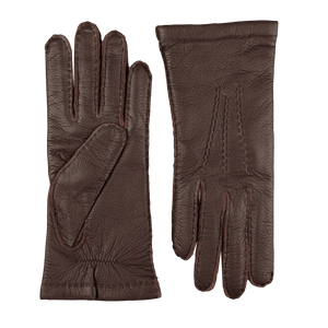 Hestra Espresso Cashmere Lined Elk Gloves
