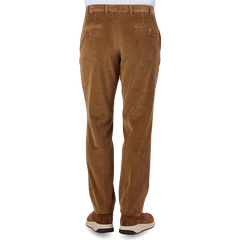 Hiltl Cinnamon Cotton Corduroy Regular Fit Chinos Back