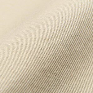 Hiltl Khaki Cotton Stretch Regular Chinos Fabric New