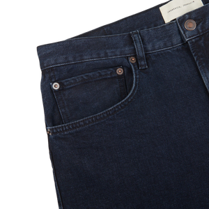 Jeanerica Blue Black Cotton TM005 Jeans Edge