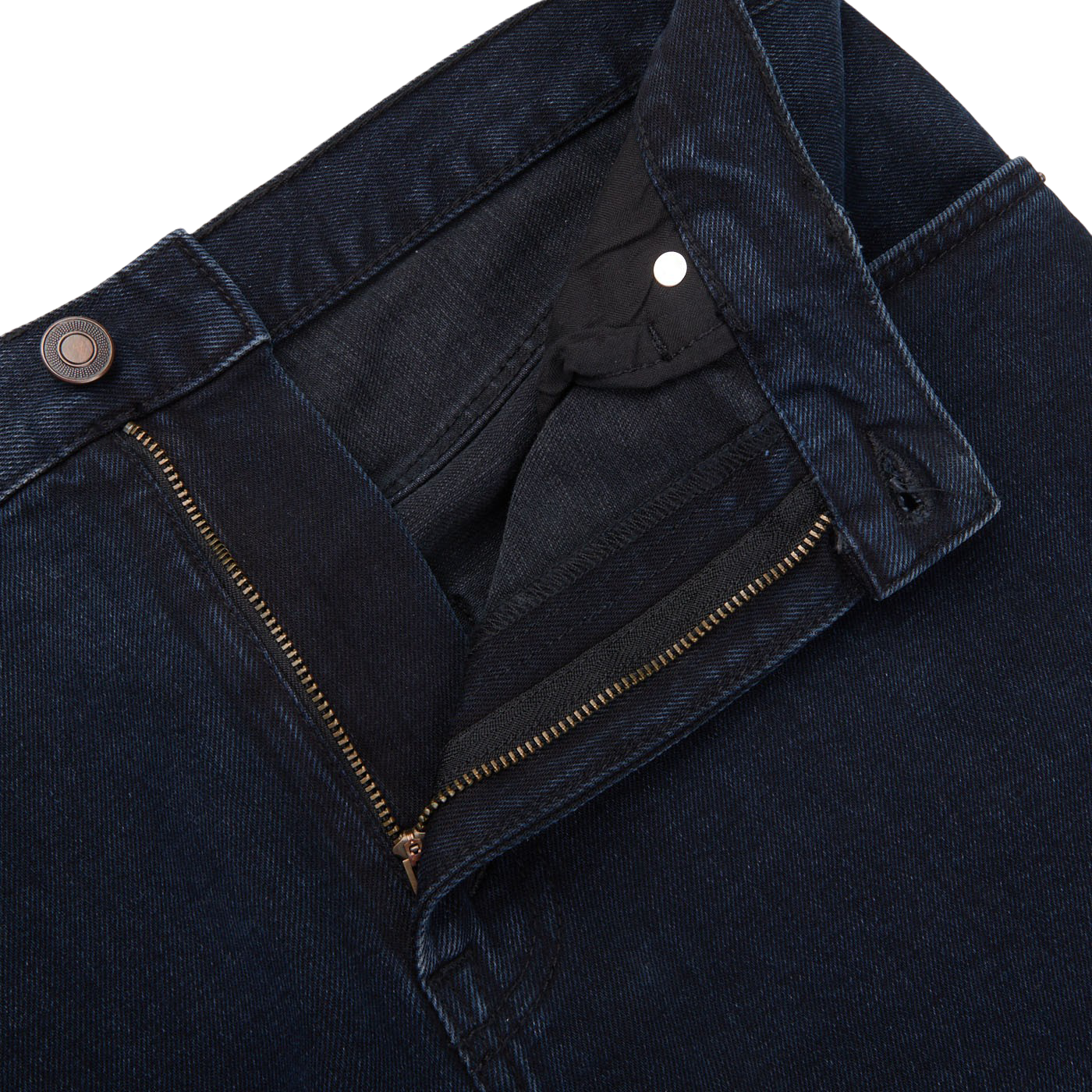 Jeanerica Blue Black Cotton TM005 Jeans Zipper