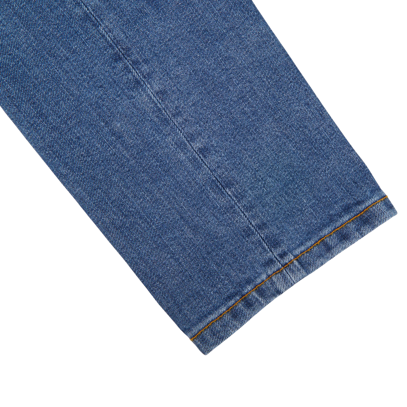 Jeanerica Blue Mid-Vintage Cotton TM005 Jeans Cuff