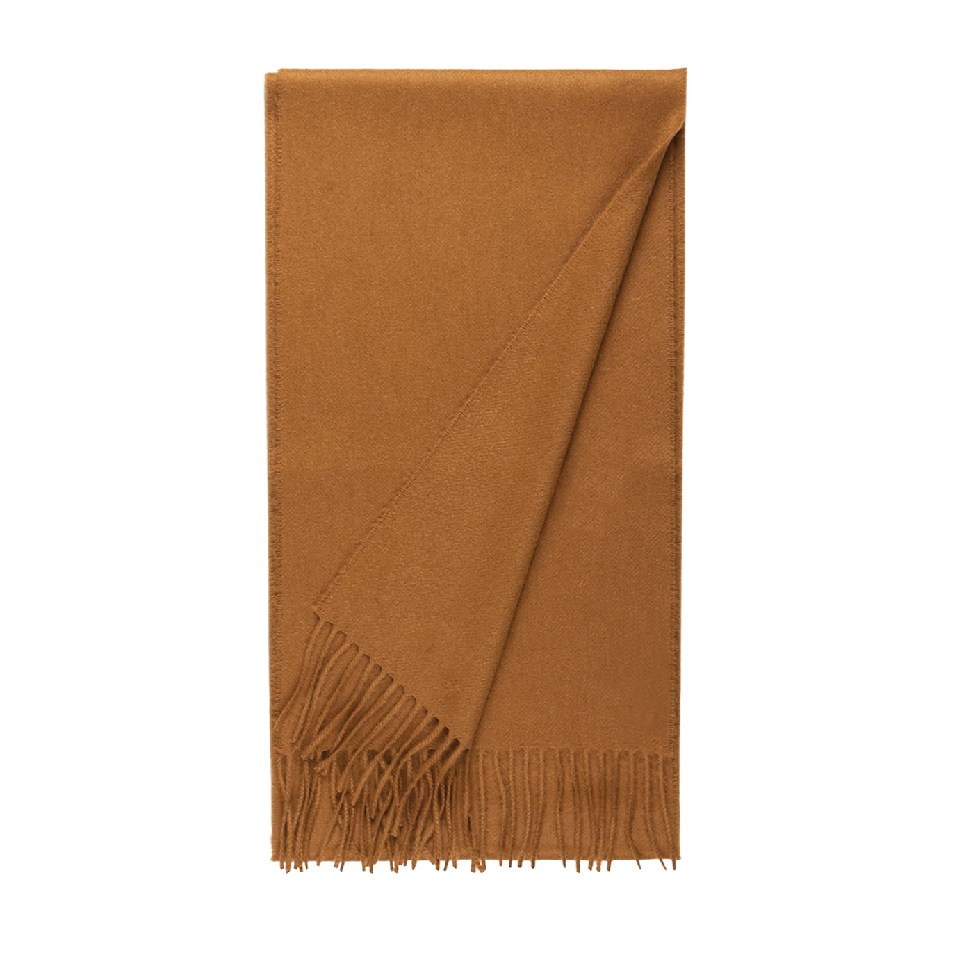 Johnstons of Elgin Camel Beige Cashmere Scarf Feature2