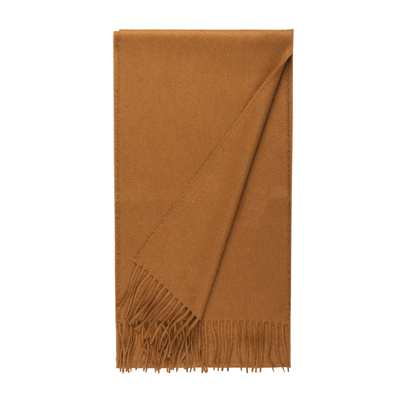 Amanda Christensen  Camel Beige Pure Cashmere Scarf – Baltzar