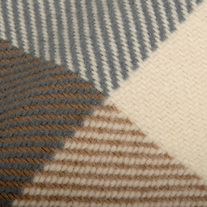 Johnstons of Elgin Camel Ecru Natural Wool Cashmere Scarf Fabric1