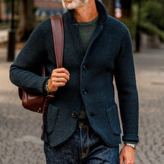 Maurizio Baldassari Green Blue Zegna Baruffa Wool Brenta Jacket Model