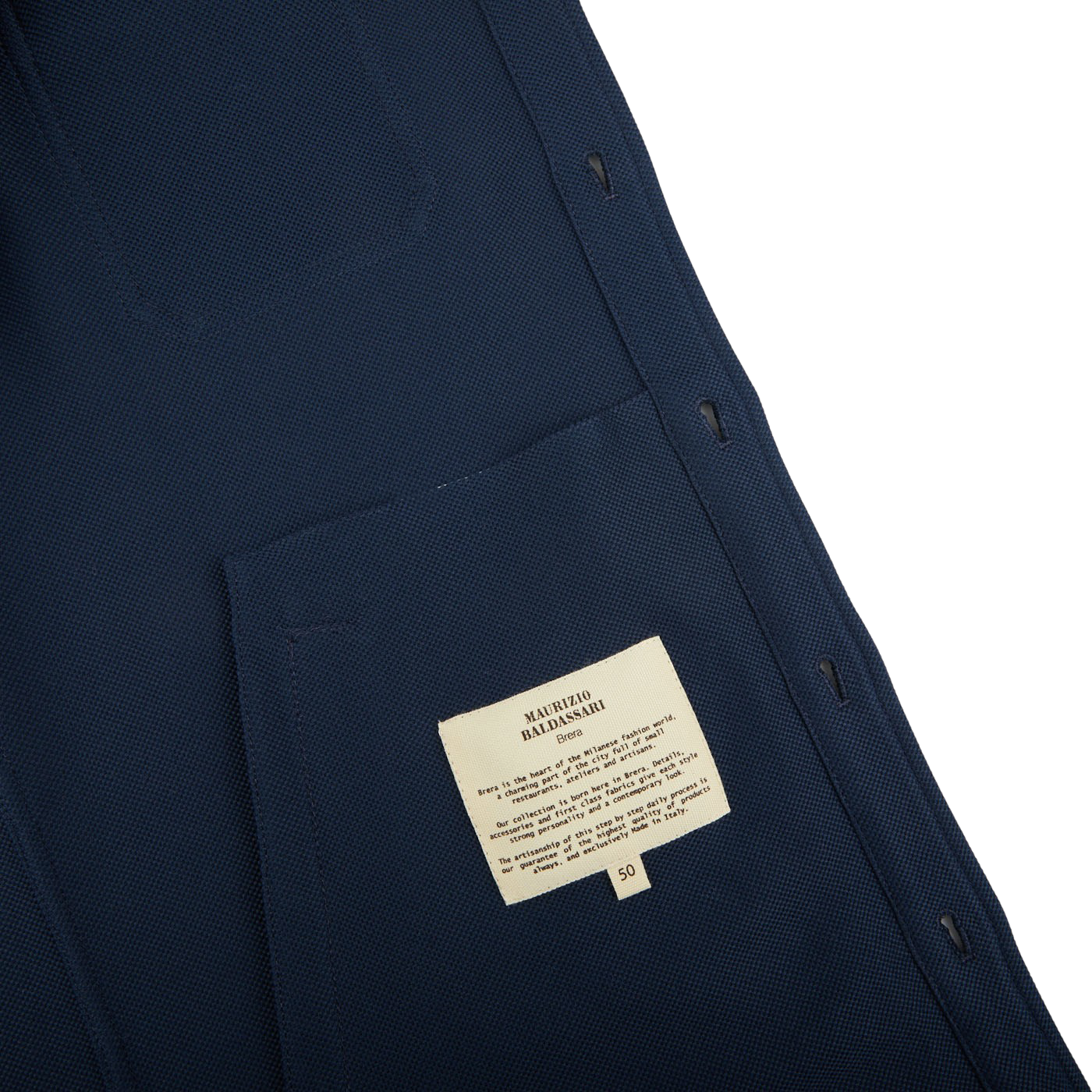 Blue Cotton Sartorial Polo Shirt - The Fleece Milano