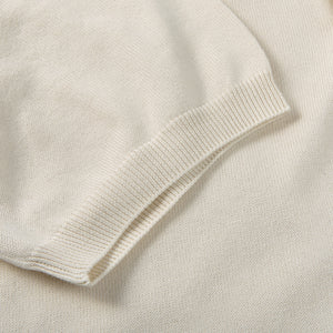 Mauro Ottaviani Light Beige Cotton Polo Shirt Cuff