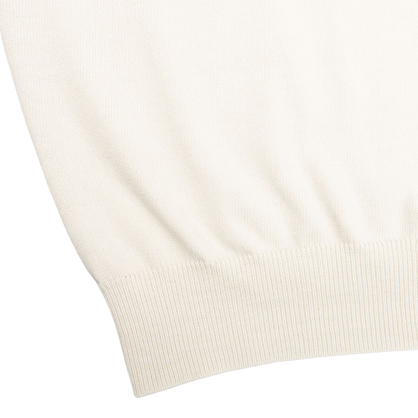 Mauro Ottaviani Light Beige Supima Cotton LS Polo Shirt Edge