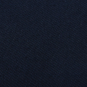 Mauro Ottaviani Navy Blue Cotton Polo Shirt Fabric