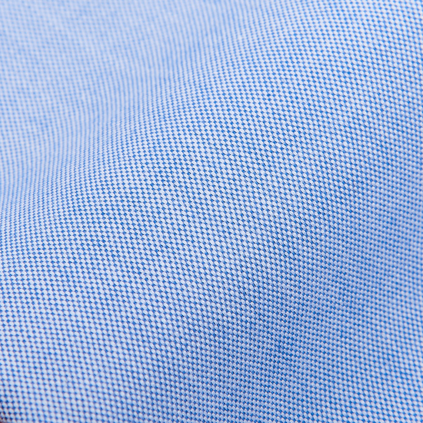 Mazzarelli Light Blue Royal Oxford BD Regular Shirt Fabric