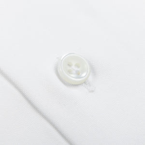 Mazzarelli White Royal Oxford BD Regular Shirt Button