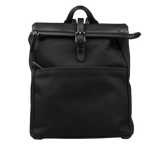 Mismo Coal Black M:S Nylon Express Backpack Front1