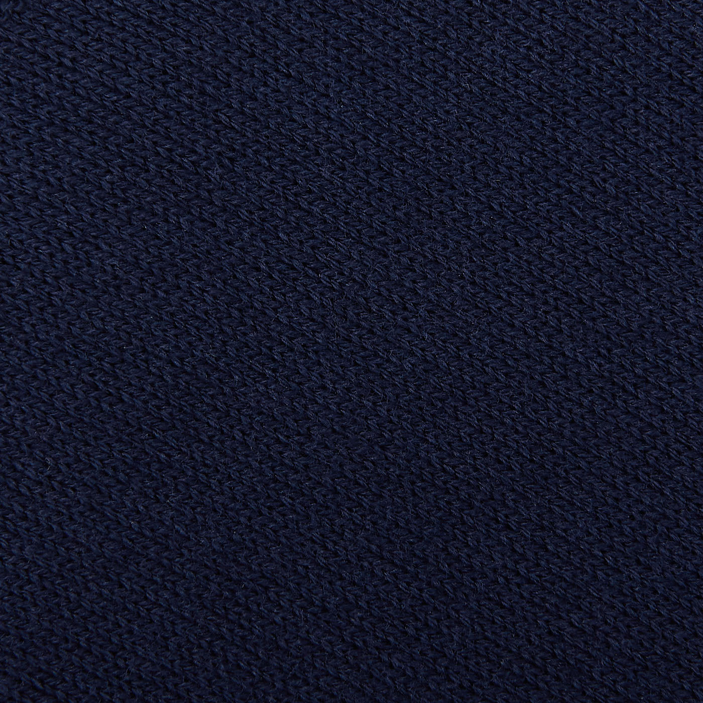 Morgano Navy Blue Extra Fine Cotton Crewneck Fabric